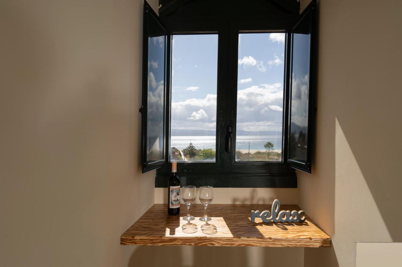 Apartamento Lura De Fisterra Playa De Langosteira En Finisterre Con Vistas Al Mar San Martín de Arriba 외부 사진