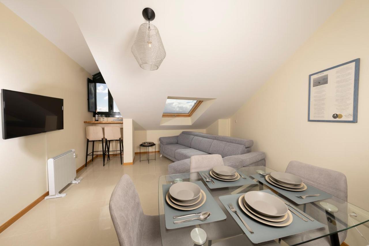 Apartamento Lura De Fisterra Playa De Langosteira En Finisterre Con Vistas Al Mar San Martín de Arriba 외부 사진